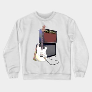 Trouble (Single by Hughes Taylor) Artwork Crewneck Sweatshirt